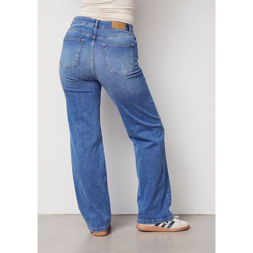 Byxor - Bologna Wide Jeans – mid denim